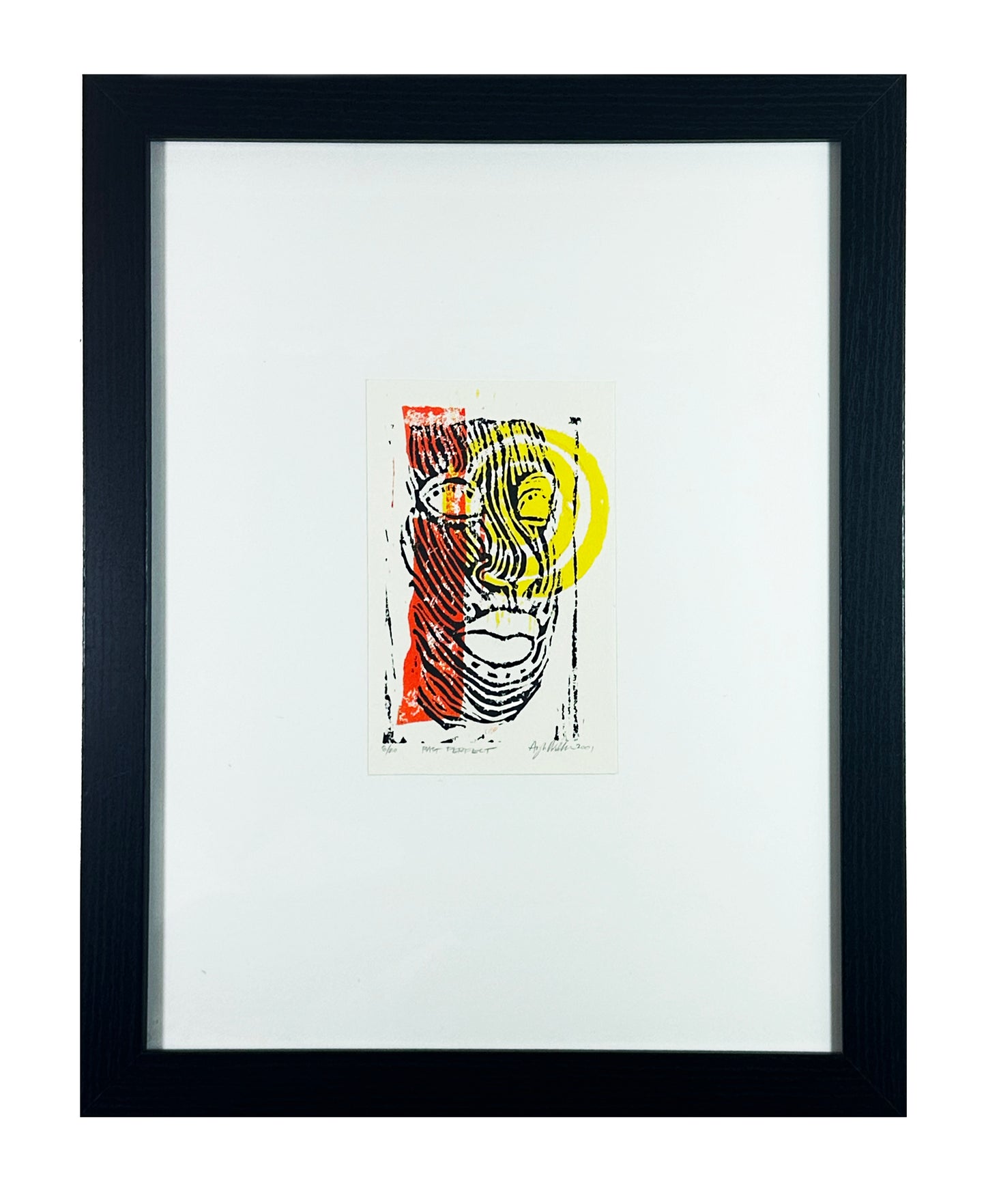 Limited Edition Linocut Print 'Past Perfect'